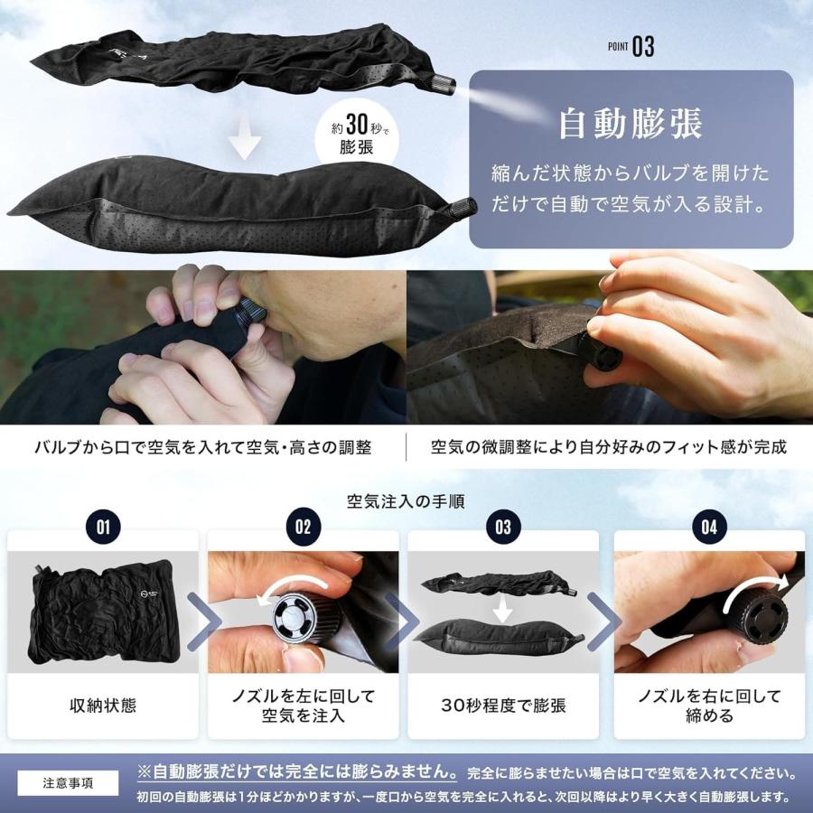 ZEN Camps 枕 まくら インフレータブル ピロー エアピロー ZEN Camps 枕 まくら インフレータブル ピロー エアピロー