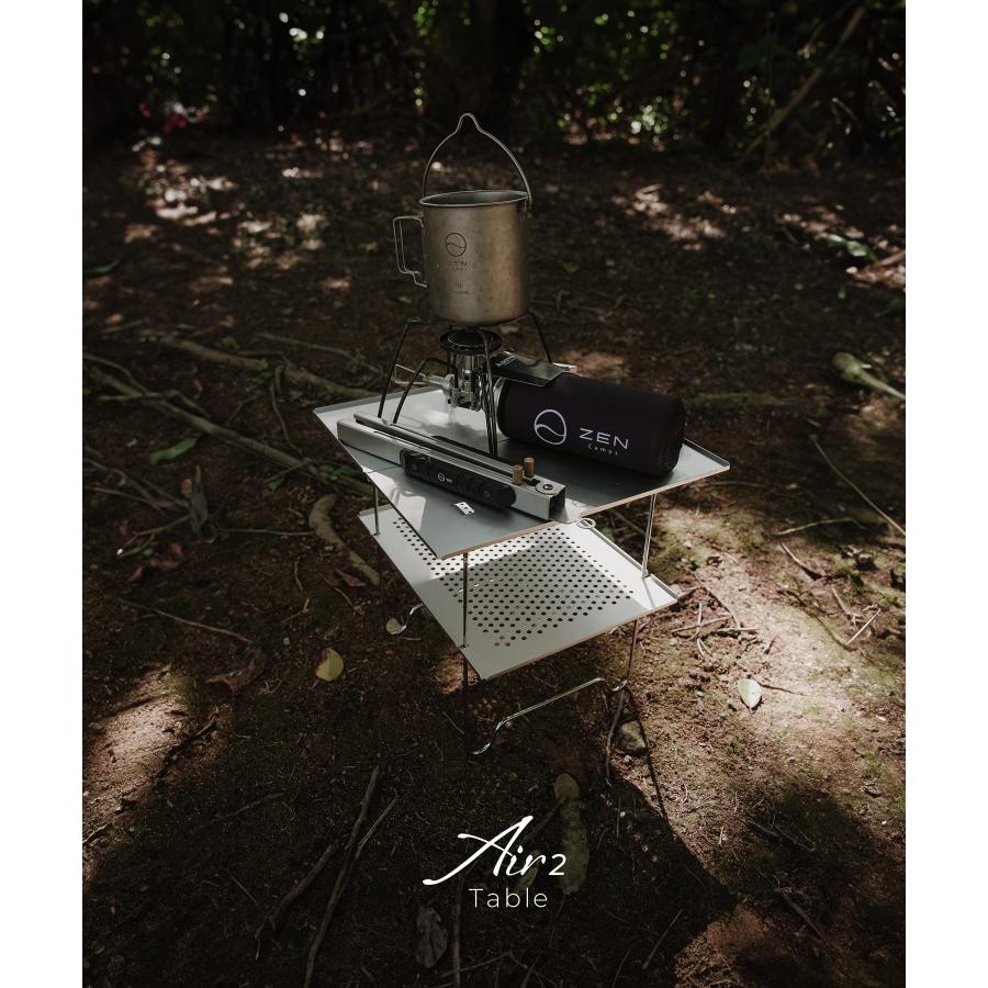 ZEN Camps Air-2 Table アウトドアテーブル 本体 シルバー ZEN Camps Air-2 Table アウトドアテーブル 本体 シルバー
