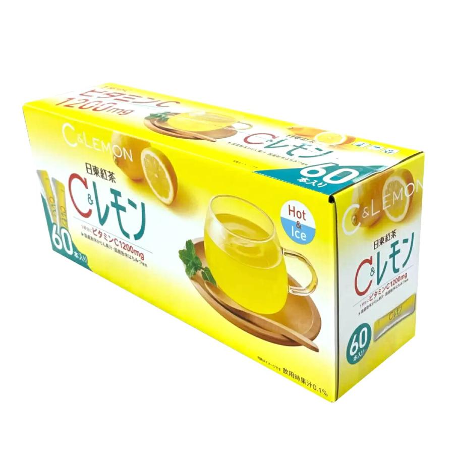日東紅茶 C&レモン スティック 9.8g×60本 粉末清涼飲料 ビタミン