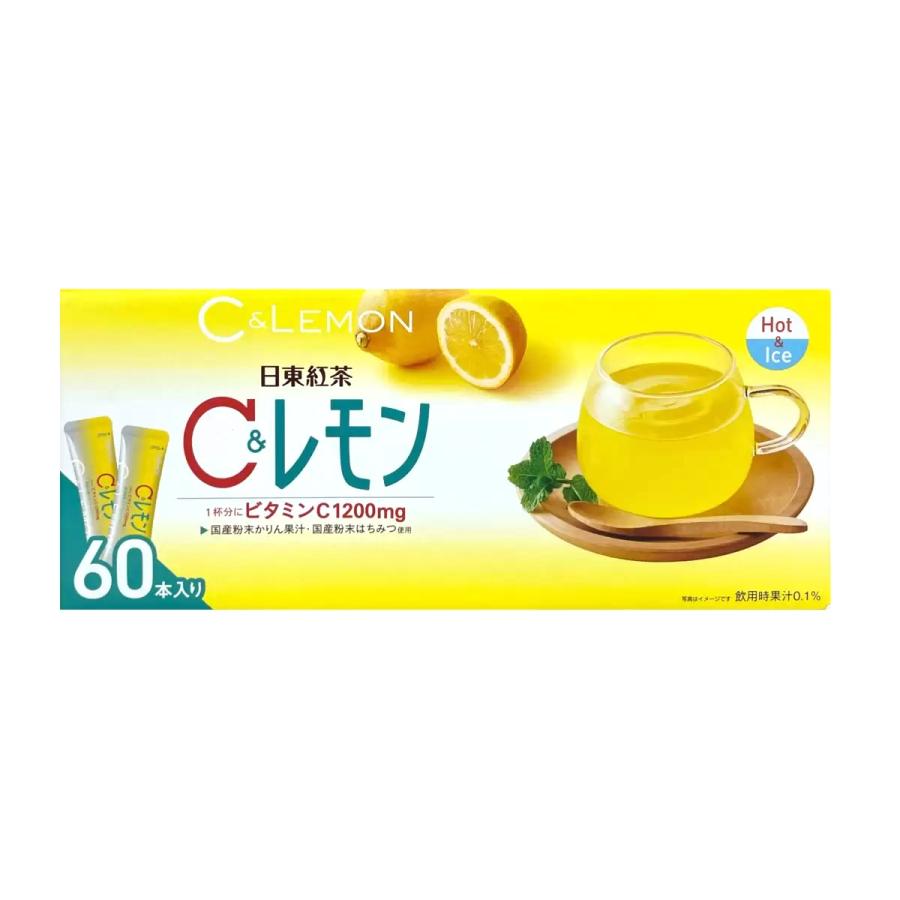日東紅茶 C&レモン スティック 9.8g×60本 粉末清涼飲料 ビタミン