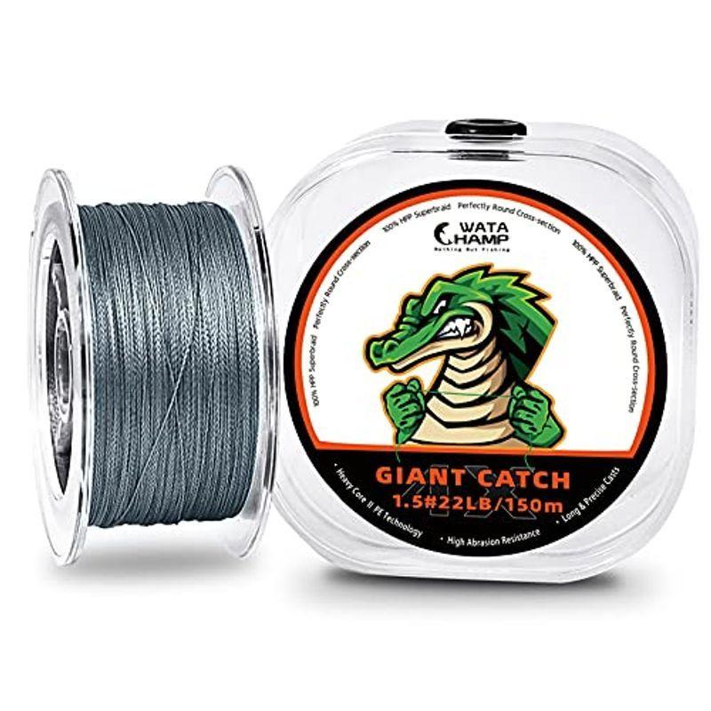 857円 限定セール Wata Champ Peライン 4本編み 150m 0 6号 10号 ケース付き 釣り糸 長い飛距離 高強度 高感度 軽量 よつあみ 釣り
