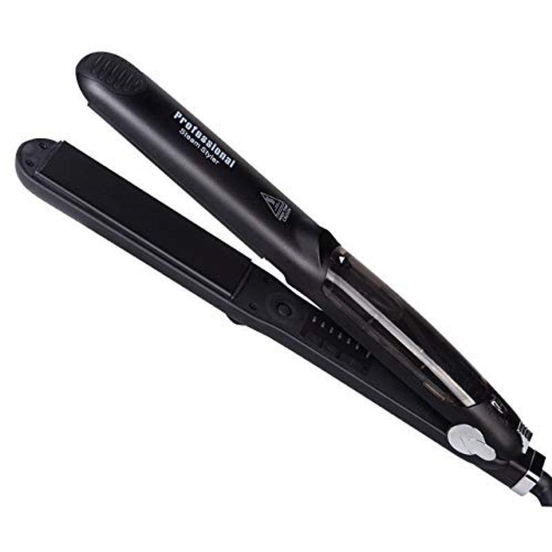 Dorisilk スチームヘアアイロン ストレートヘアアイロン カール両用 2wayヘアアイロン マイナスイオン セラミックコーティング マイナスイオン Yom商事のdorisilk ト キッチン家電 Yom商事