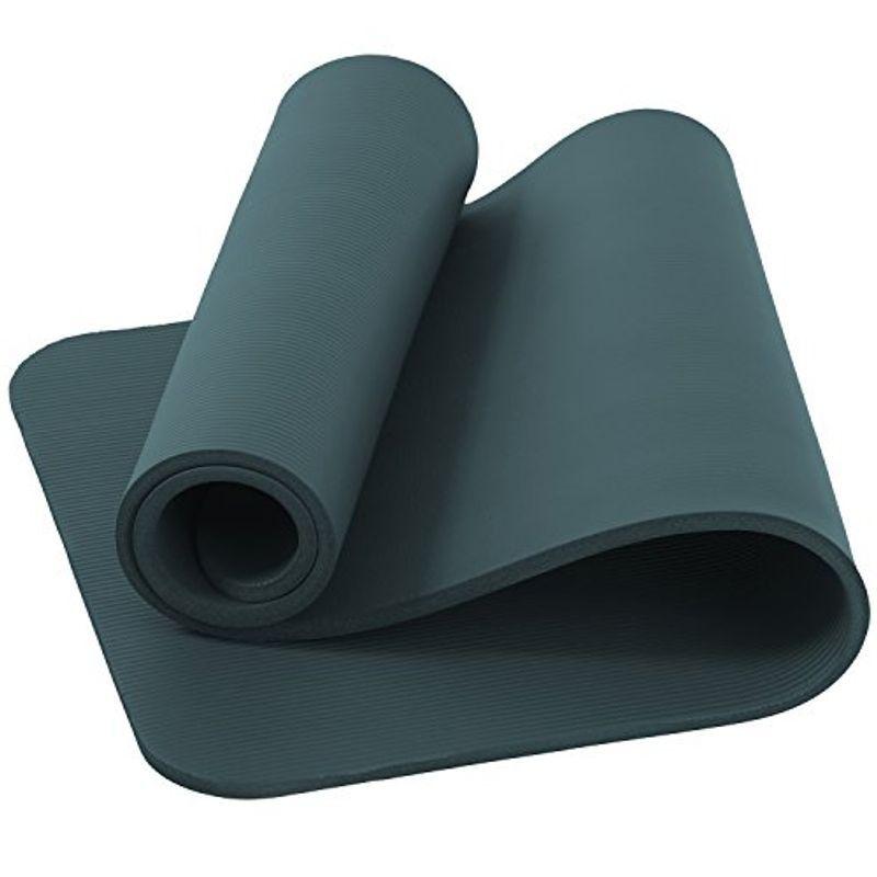 1332円 Sale 62 Off La Vie ラヴィ ヨガマット 厚さ10mm 深緑 肩掛けバンド付き トレーニングマット