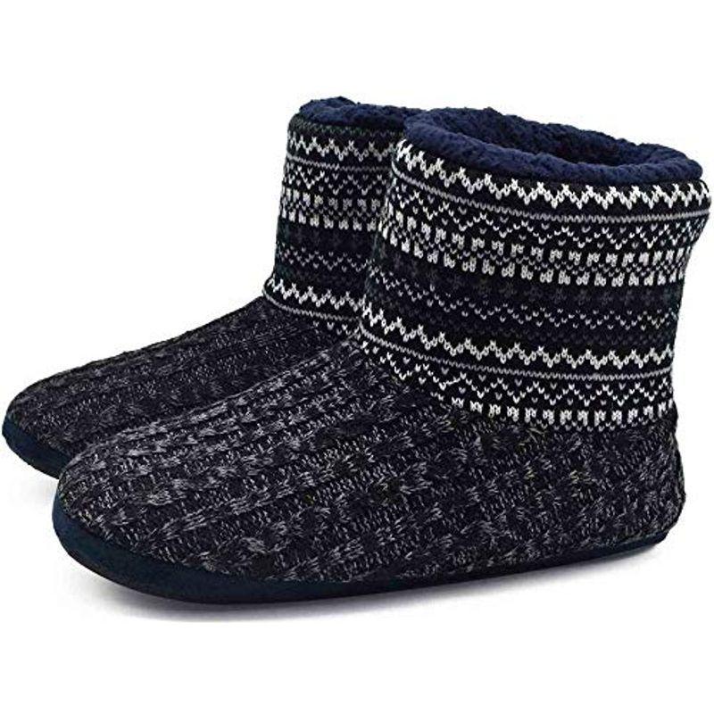 Coface ルームシューズ スリッパ メンズ レディース 大きいサイズ ボアブーツ 冬用 暖かい 防寒 静音 洗濯可 14色 24 0 Web限定カラー