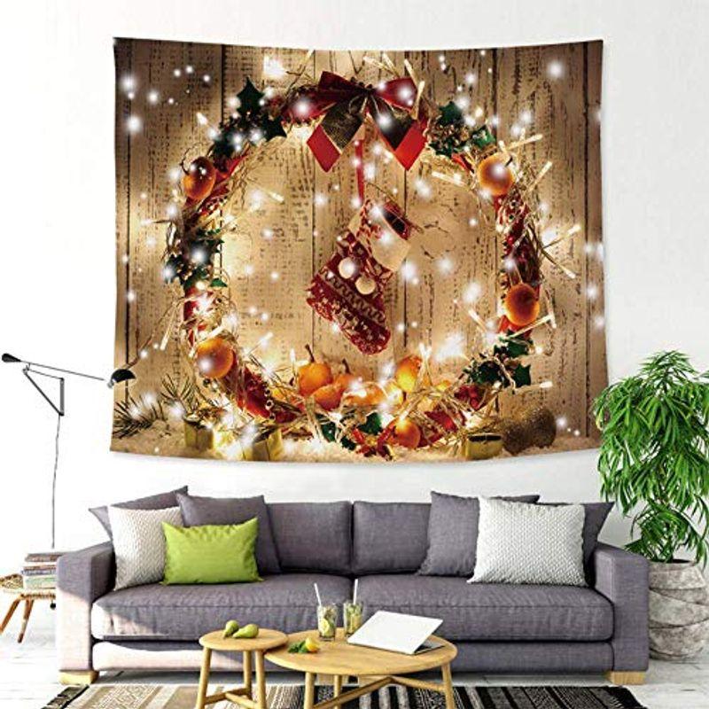Jonofono クリスマス飾り タペストリー ガーランド クリスマスソックス インテリア 壁掛け おしゃれ クリスマスデコレーション 多機 ガーランド Vest Doctum Edu Br