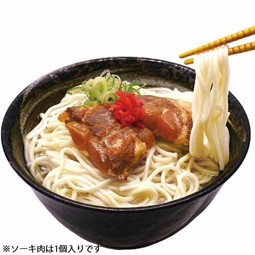 沖縄そば 生麺 ソーキそば セット1人前 100個 100食入り 送料無料 品質満点