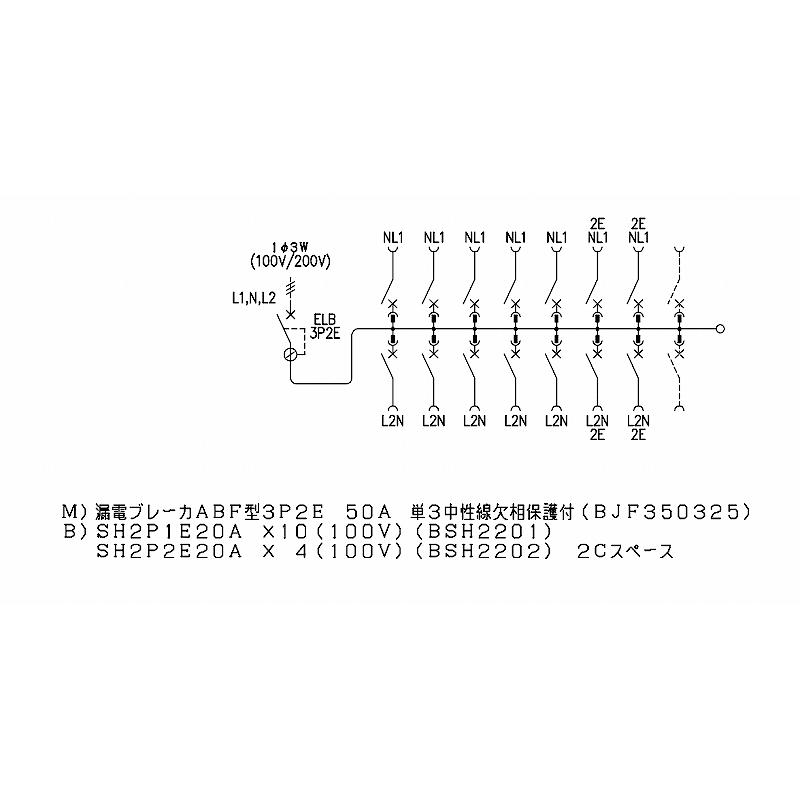 Panasonic BQR85142:住宅用分電盤(露出・半埋込両用形)(ドア付 Panasonic BQR85142:住宅用分電盤(露出・半埋込両用形)(ドア付