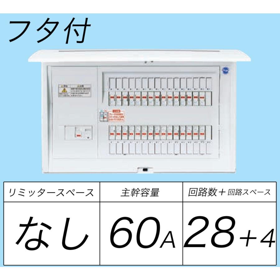 Panasonic（パナソニック） BQR86284：住宅用分電盤(露出・半埋込両用