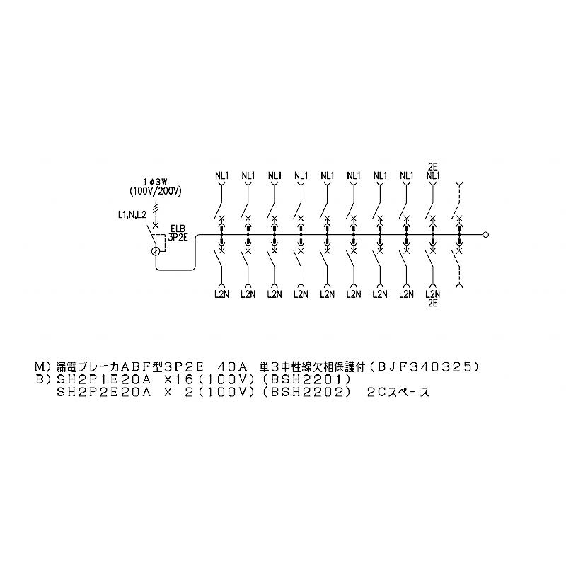 Panasonic（パナソニック） BQW84182：住宅用分電盤(露出・半埋込両用