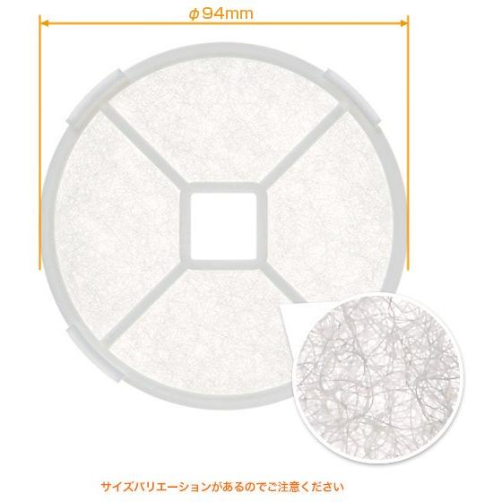【新品未開封】UNIX 換気口交換用フィルター KRP（φ100）用S 5枚×5 KRP100-Fset：KRP100フィルターセット（5枚入り） : ヨナシンホーム