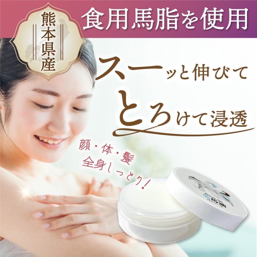 YONEKiCHi（ヨネキチ） 【6個セット】馬油 白い馬油 薄型 コンパクト