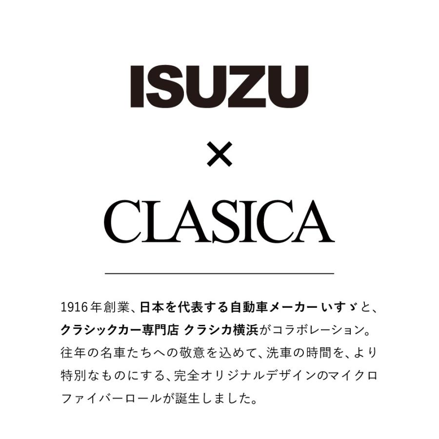 クラシカ いすゞ ISUZU 公式ライセンス商品 コラボ マイクロファイバー