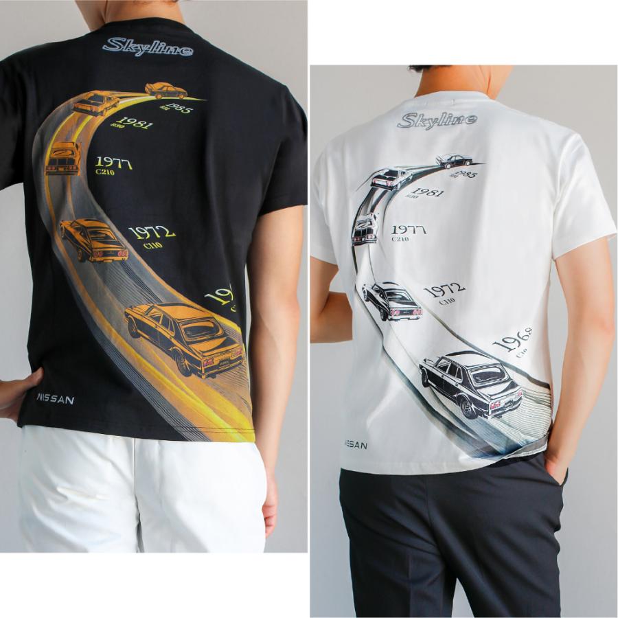 クラシカ 日産 NISSAN コラボ Tシャツ スカイライン 軌跡 クラシック