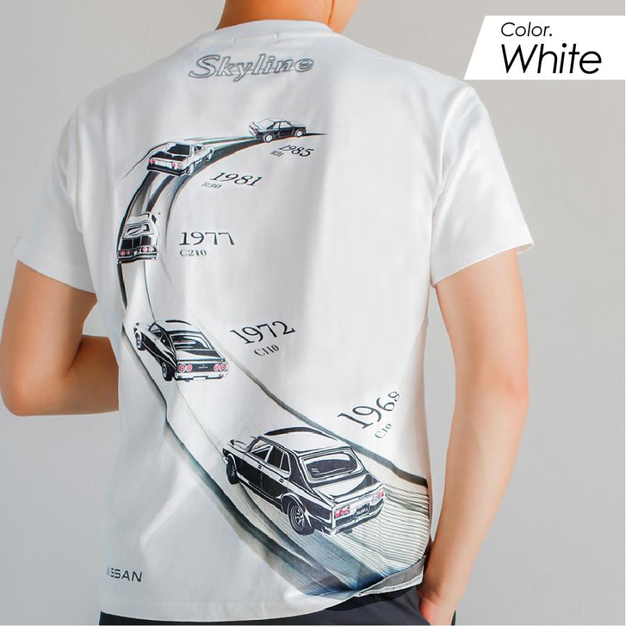 クラシカ 日産 NISSAN コラボ Tシャツ スカイライン 軌跡 クラシック