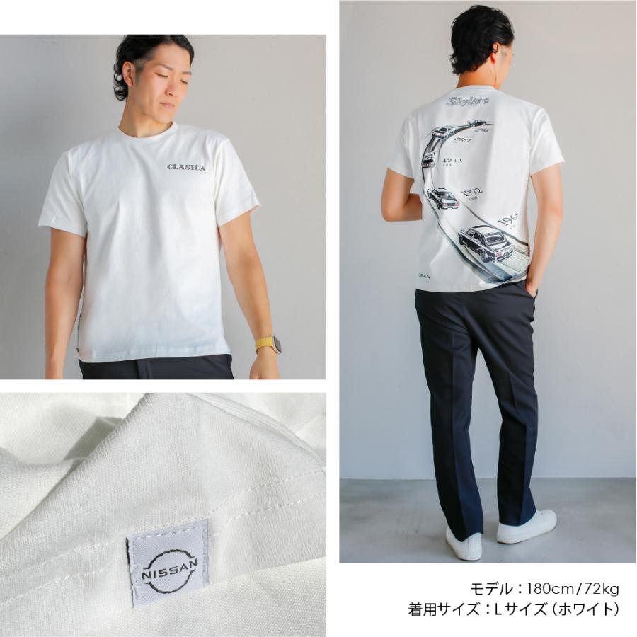 クラシカ 日産 NISSAN コラボ Tシャツ スカイライン 軌跡 クラシック