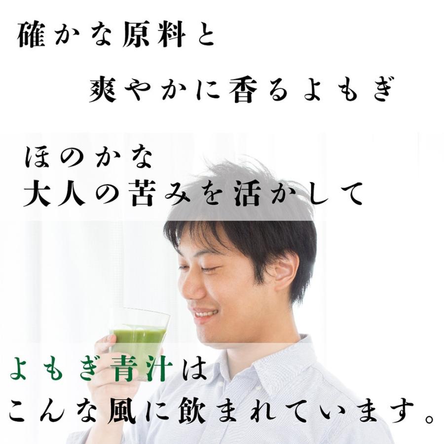 青汁 よもぎ青汁 大麦若葉 アロエ 国産 30包 30日分 | YONEKiCHi | 11