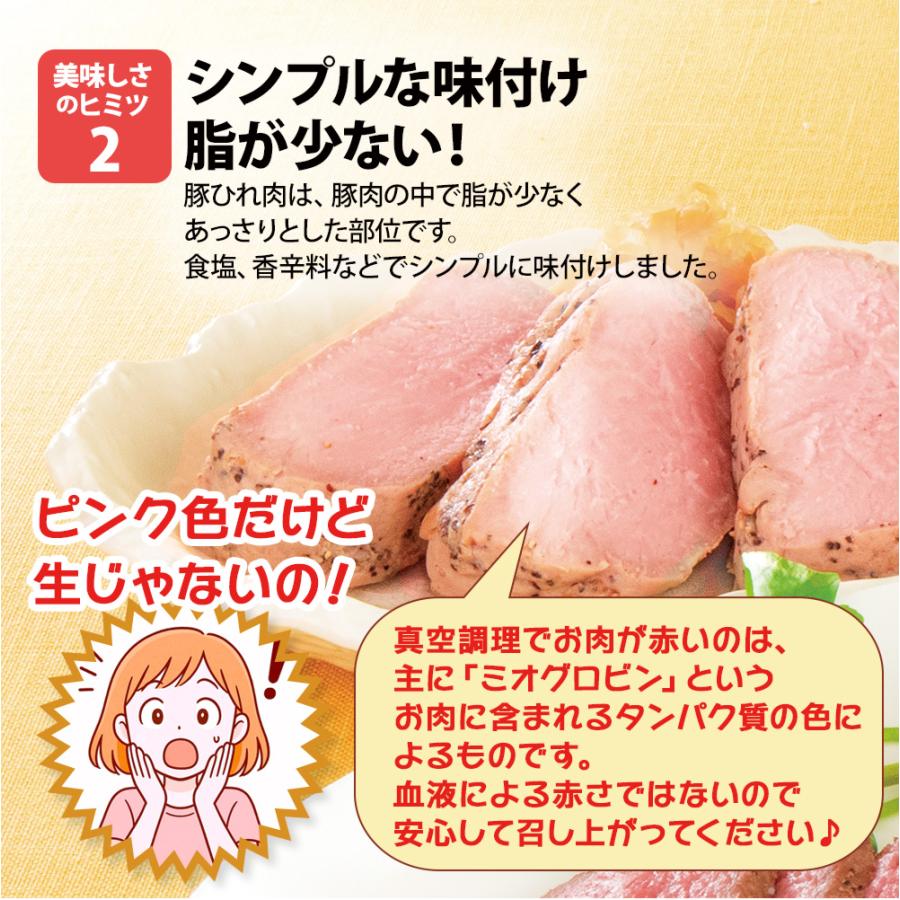 米久 父の日 ギフト おつまみ 小さな 豚ひれ肉 の ローストポーク 100g