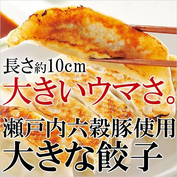 チョコ以外 バレンタイン プレゼント 大きな餃子 20個 瀬戸内六穀豚使用 餃子 冷凍 国産豚肉 ご飯のお供 ごはんのおとも 肉 中華 点心 おかず 爆買 | 米久 | 01