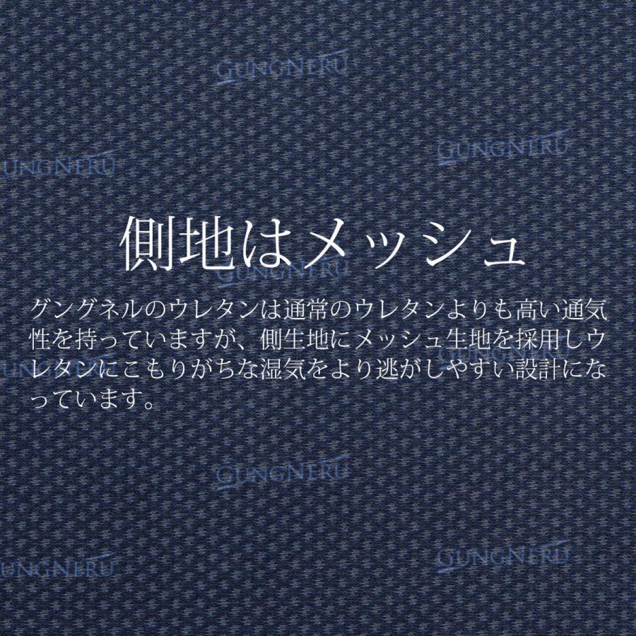 送料無料ポイント5倍 （90日無料お試し可能） グングネル シングル 高密度・高弾性・高反発 三つ折りマットレス ネイビー｜yonerukomattress｜07