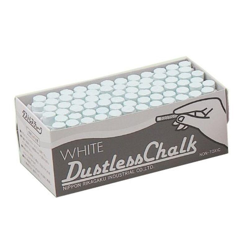 最高の品質の 日本理化学 ダストレスチョーク 白 72本 箱セット その他測量用墨つぼ チョーク Hqpt Com