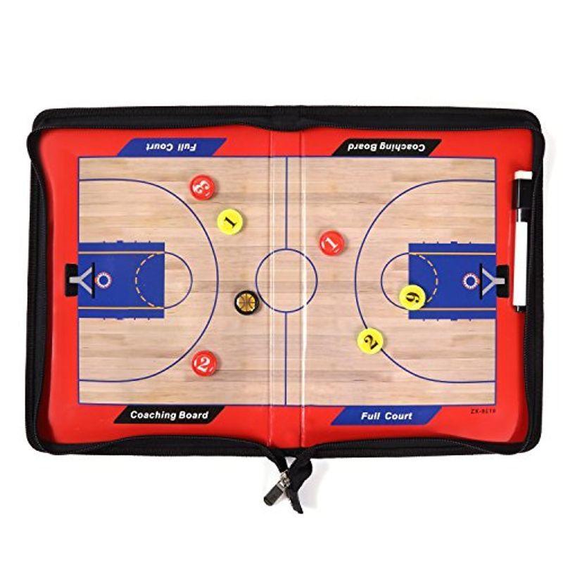 スプレンノ 直営限定アウトレット バスケットボール 作戦盤 作戦板 正式的 ファスナー バスケ 付き マグネット マーカー タイプ