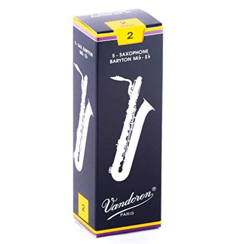 工場直送 バンドーレン バリトンサクソフォンリード トラディショナル 硬さ 2 5枚入り 超人気 Www Aqtsolutions Com