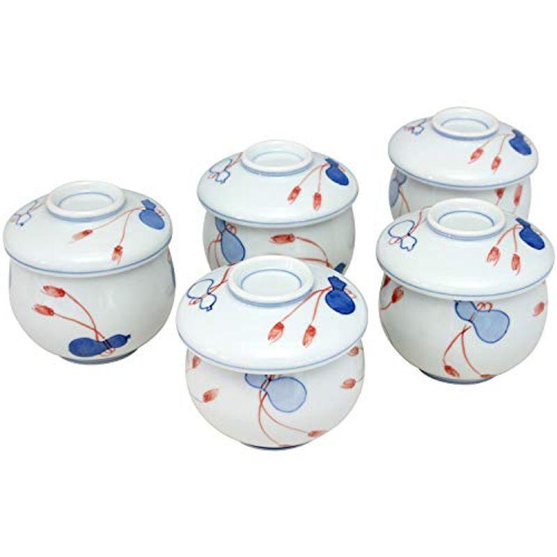 国内発送 波佐見焼 洸琳窯 六瓢 蒸碗揃