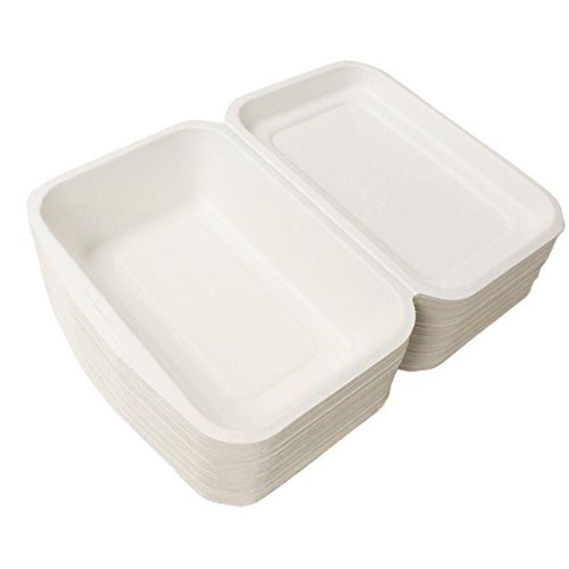 休日限定 業務用 Eco さとうきび繊維 フードパック 小 容量450ml 50枚入 Discoversvg Com