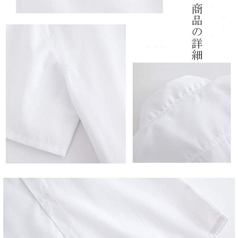jinghuiyue スクールシャツ 男子 NEW売り切れる前に☆ 半袖 ワイシャツ 制服 JJP0004S-L 綿 通学 学生 夏