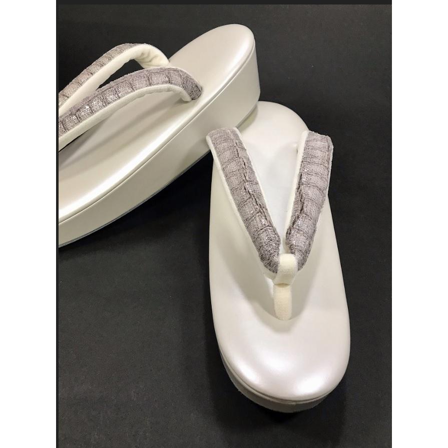 配送員設置送料無料 クロコダイル柄鼻緒 草履 レディース 日本製 痛くない鼻緒 ぞうり 女性用 着物用 履物 L寸 送料無料 保証書付 Www Doctor Plan Com