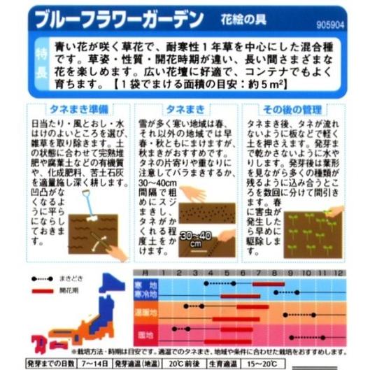 花絵の具 ブルーフラワーガーデン サカタのタネ 5ml 耐寒性一年草等 秋まき 春まき blueflower Hana Uta 米沢園芸 Yahoo 店 通販 Yahoo ショッピング