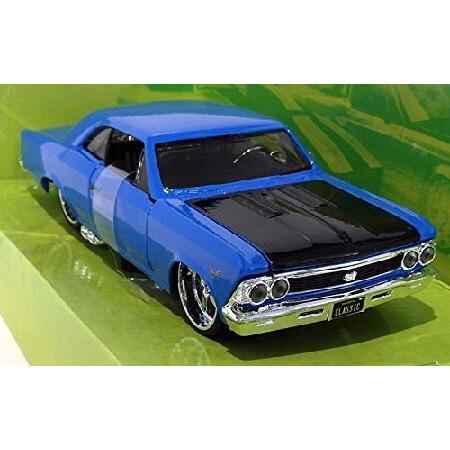 おむつ Maisto 1/24 Scale Diecast Muscle 31333 - 1966 Chevrolet Chevelle - Blue