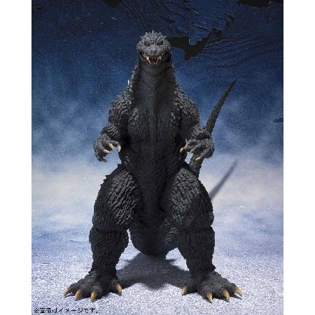 S.H.MonsterArts ゴジラ×メカゴジラ ゴジラ (2002) 約155mm PVC＆ABS製 塗装済み可動フィギュアの画像