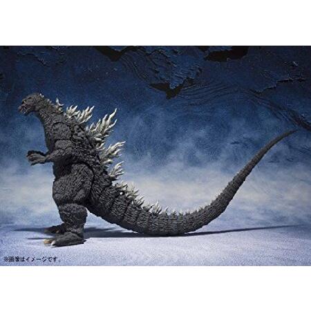 S.H.MonsterArts ゴジラ×メカゴジラ ゴジラ (2002) 約155mm PVC＆ABS製 塗装済み可動フィギュアの画像