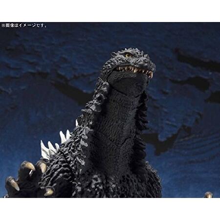 S.H.MonsterArts ゴジラ×メカゴジラ ゴジラ (2002) 約155mm PVC＆ABS製 塗装済み可動フィギュアの画像