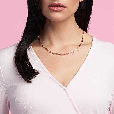 返品交換 [パンドラ] Pandora Rose ロングリンク ケーブルチェーン