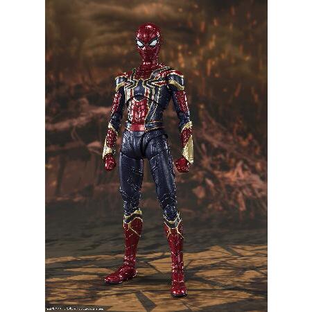 S.H.フィギュアーツ アベンジャーズ アイアン?スパイダー -《FINAL BATTLE》EDITION- (アベンジャーズ／エンドゲーム) 約150mm ABS＆PVC製 塗装済み可動フィギュの画像