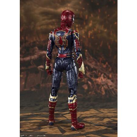 S.H.フィギュアーツ アベンジャーズ アイアン?スパイダー -《FINAL BATTLE》EDITION- (アベンジャーズ／エンドゲーム) 約150mm ABS＆PVC製 塗装済み可動フィギュの画像