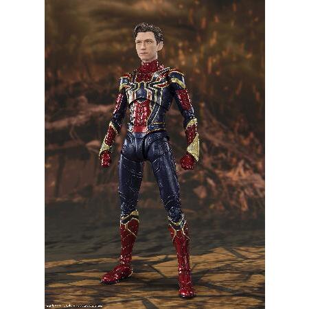 S.H.フィギュアーツ アベンジャーズ アイアン?スパイダー -《FINAL BATTLE》EDITION- (アベンジャーズ／エンドゲーム) 約150mm ABS＆PVC製 塗装済み可動フィギュの画像