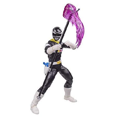 特別訳あり特価 Power Rangers Lightning Collection in Space Black Ranger 6-Inch Premium Collectible Action Figure Toy with Accessories