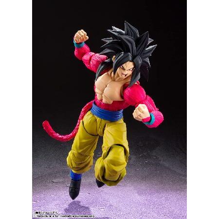 S.H.フィギュアーツ ドラゴンボールZ スーパーサイヤ人4 孫悟空 約150mm PVC&ABS製 塗装済み可動フィギュア S.H.フィギュアーツ ドラゴンボールZ スーパーサイヤ人4 孫悟空 約