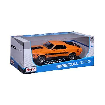 一番の贈り物 Maisto 1:18 Special Edition 1970 Ford Mustang Mach 1， Orange