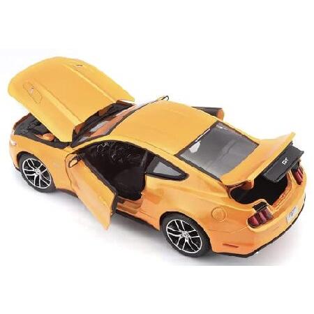 販売特注品 Maisto 1/18スケールモデル フォードマスタングGTレプリカミニチュアモデル2015 (オレンジ)