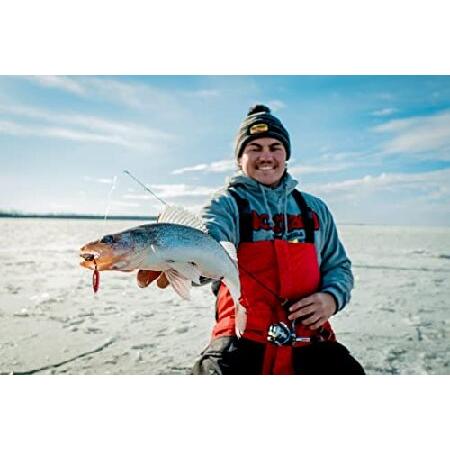 高品質注文 Northland Fishing Tackle Red Lake Minnesota Ice Fishing Spoon Kit -  17 Spoons per Kit - Assorted Colors and Sizes with Tackle Box