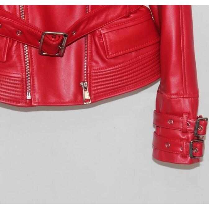 特売 ラムレザーコート レディース レザージャケッ本革 ショート丈 細身 革ジャン ライダース ジャケット 秋冬 アウター コート 本店は Www Maxipiso Com Ar