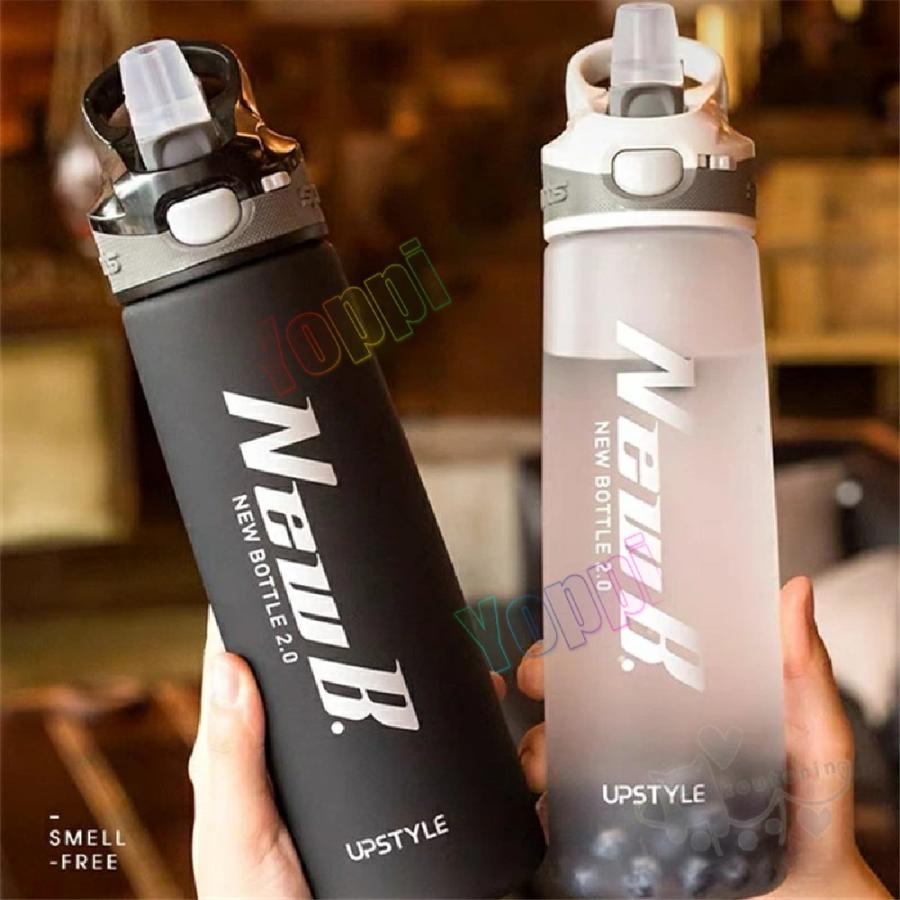 ストロー ボトル 水筒 スポーツボトル ウォーターボトル 大容量 Bpaフリー 超大容量600ml 750ml 超軽量 携帯便利 高い密封性 漏れ防止 12 Yoppi 通販 Yahoo ショッピング