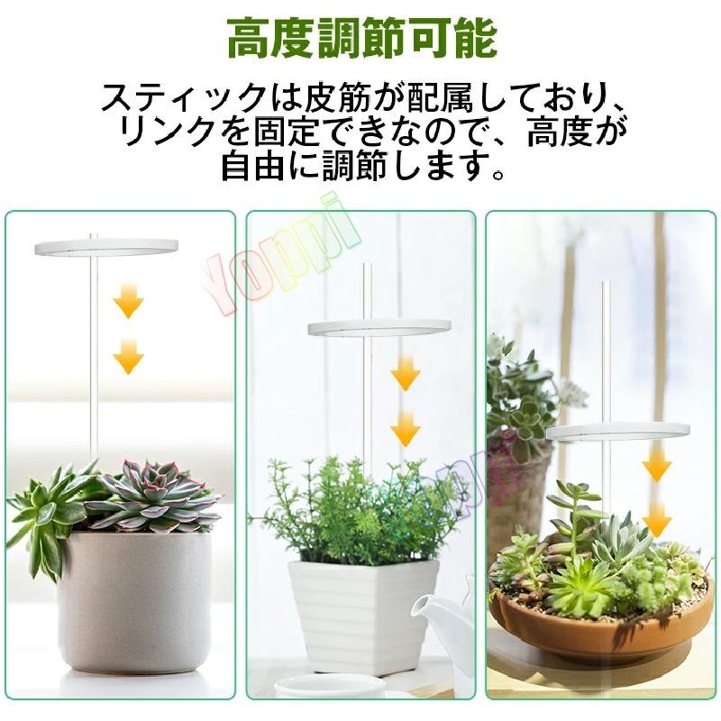 植物育成ライト Led 太陽光 おしゃれ スタンド 多肉植物 観葉植物 Led 植物育成 タイマー 太陽光 観葉植物育成ライト 多肉 植物用 育成 ライト Ledライト 水槽 12 Yoppi 通販 Yahoo ショッピング