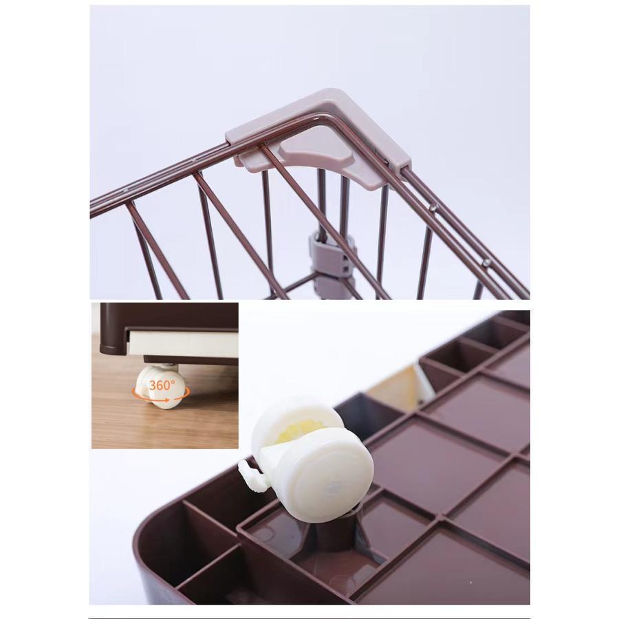 C10080-2Sトイレ付き ケージ 2段 ゲージ 猫ケージ キャットケージ キャットゲージ キャットタワー スタジアム 収納 キャスター 付き cm