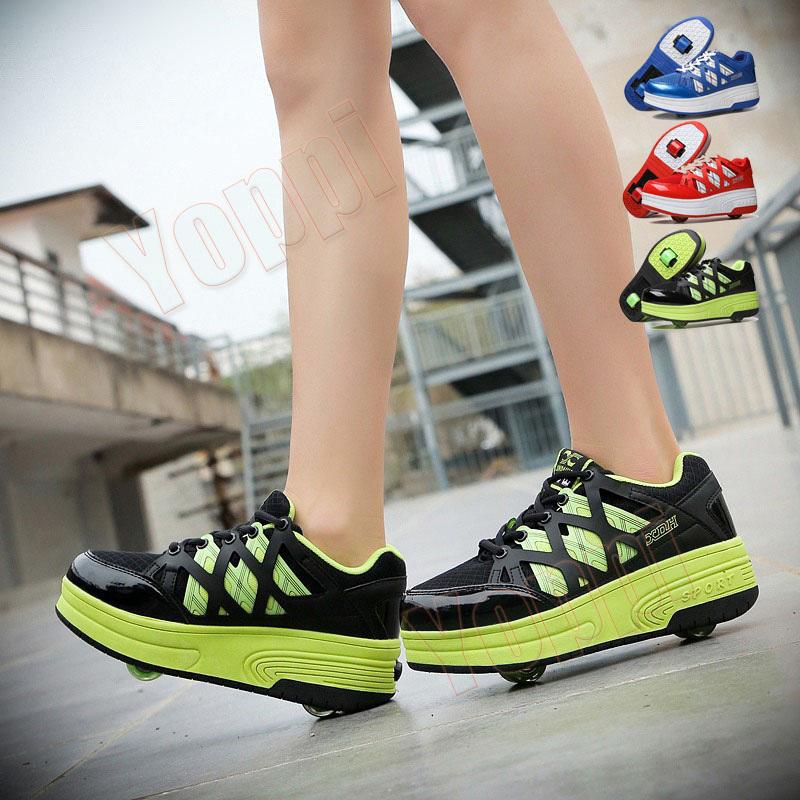 ローラーシューズ ローラースケート 大人用 2輪式 子供用運動靴 キッズ大人 子供メンズ 靴 女の子 男の子 スポーツ 男女兼用 スニーカー ギフト Yoppi 1 Yoppi 通販 Yahoo ショッピング