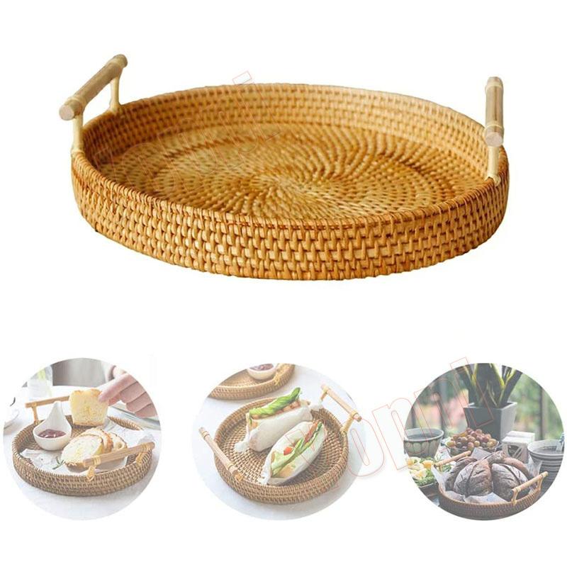 ラタン風ppベーカリートレー 浅型 Pdy136 パン 陳列 什器 ホームベーカリー パン 陳列 おしゃれ パン バスケット パン かご トレー パン キッチン雑貨のお店 エコキッチン ラタントレイ おしゃれ キッチン ベーカリー パン Maksismt Lv